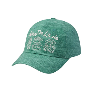 TIE DYEING GRAFFITI BALLCAP GREEN