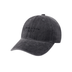 BASIC LOGO SEASON3 BALL CAP CHARCOAL
