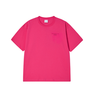 AC BEAR BASIC LOGO SHORT SLEEVE T-SHIRT DEEP PINK